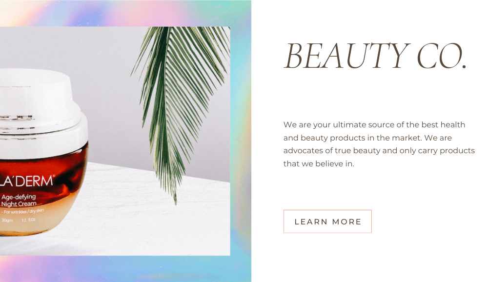 BeautyWebsite