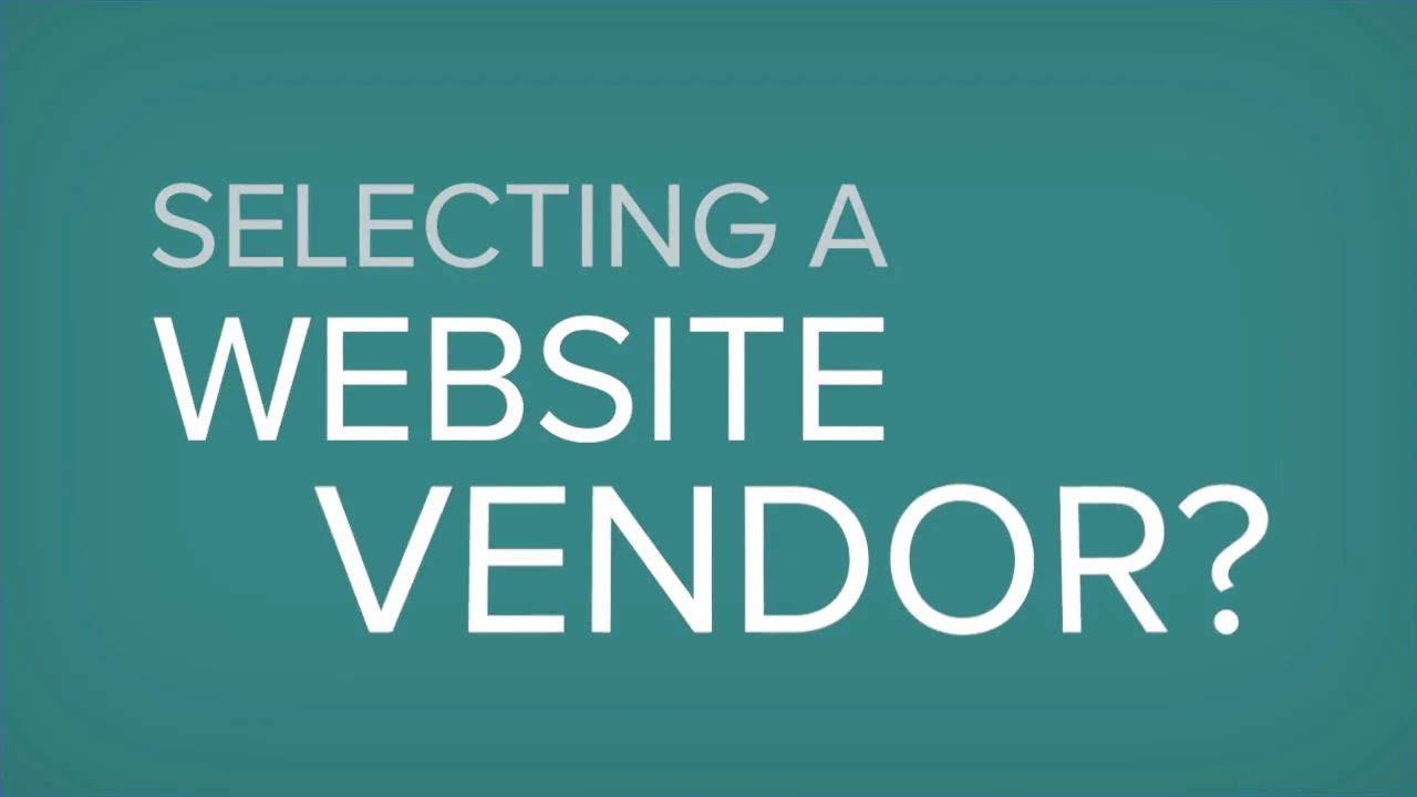 website vendor